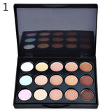 15 Colors Contour Primer Cover Spots Blemish Concealer Palette Face Cream Makeup eyeshadow primer cosmetic base makeup TSML2