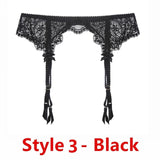 Sexy women lace Black/white/red brand garter temptation ultra-thin female silk stockings Suspender Belt Wedding garters belts