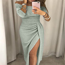 गैलरी व्यूवर में इमेज लोड करें, NEDEINS 2020 Fashion Sexy Long Summer Dress Women Elegant Vestido Party Dresses Plus Size Dresses Women Casual Night Dress