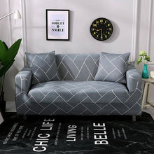 Load image into Gallery viewer, Solid Color Polyester Sofa Cover High Elasticity Non-slip Couch Slipcover Universal Furniture Chair Protector Cover