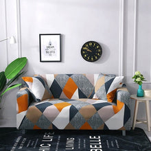 Load image into Gallery viewer, Solid Color Polyester Sofa Cover High Elasticity Non-slip Couch Slipcover Universal Furniture Chair Protector Cover