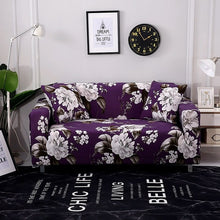 Load image into Gallery viewer, Solid Color Polyester Sofa Cover High Elasticity Non-slip Couch Slipcover Universal Furniture Chair Protector Cover