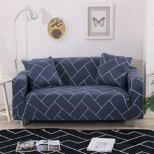 Load image into Gallery viewer, Solid Color Polyester Sofa Cover High Elasticity Non-slip Couch Slipcover Universal Furniture Chair Protector Cover