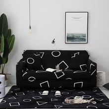 Load image into Gallery viewer, Solid Color Polyester Sofa Cover High Elasticity Non-slip Couch Slipcover Universal Furniture Chair Protector Cover
