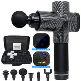 EMS Massage Gun Cordless Rechargeable Muscle Stimulator Deep Tissue Massager Device Body Relaxation Slimming Shaping Pain Relief