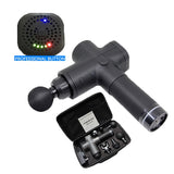 EMS Massage Gun Cordless Rechargeable Muscle Stimulator Deep Tissue Massager Device Body Relaxation Slimming Shaping Pain Relief