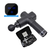 EMS Massage Gun Cordless Rechargeable Muscle Stimulator Deep Tissue Massager Device Body Relaxation Slimming Shaping Pain Relief