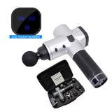 EMS Massage Gun Cordless Rechargeable Muscle Stimulator Deep Tissue Massager Device Body Relaxation Slimming Shaping Pain Relief