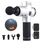 EMS Massage Gun Cordless Rechargeable Muscle Stimulator Deep Tissue Massager Device Body Relaxation Slimming Shaping Pain Relief
