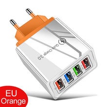 Cargar imagen en el visor de la galería, EU/US Plug USB Charger Quick Charge 3.0 For Phone Adapter for Huawei Mate 30 Tablet Portable Wall Mobile Charger Fast Charger