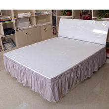 Carica l&#39;immagine nel visualizzatore di Gallery, New Arrival Bed Skirt Elastic Bedsheet Bed Cover Hotel Bed Cover without Surface Couvre Lit Home Bed Protector Bedding Bed Skirt