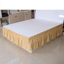 Charger l&#39;image dans la galerie, New Arrival Bed Skirt Elastic Bedsheet Bed Cover Hotel Bed Cover without Surface Couvre Lit Home Bed Protector Bedding Bed Skirt