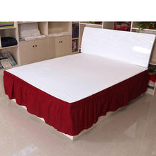 Cargar imagen en el visor de la galería, New Arrival Bed Skirt Elastic Bedsheet Bed Cover Hotel Bed Cover without Surface Couvre Lit Home Bed Protector Bedding Bed Skirt