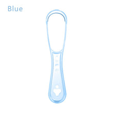Cargar imagen en el visor de la galería, Soft Silicone Tongue Brush Cleaning the Surface of Tongue Oral Cleaning Brushes Tongue Scraper Cleaner Fresh Breath Health