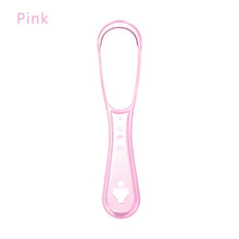 Cargar imagen en el visor de la galería, Soft Silicone Tongue Brush Cleaning the Surface of Tongue Oral Cleaning Brushes Tongue Scraper Cleaner Fresh Breath Health