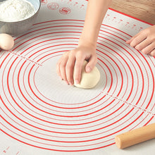 Carica l&#39;immagine nel visualizzatore di Gallery, Silicone Baking Mats Sheet Pizza Dough Non-Stick Maker Holder Pastry Kitchen Gadgets Cooking Tools Utensils Bakeware Accessories
