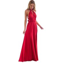 Charger l&#39;image dans la galerie, Sexy Women Multiway Wrap Convertible Boho Maxi Club Red Dress Bandage Long Dress Party Bridesmaids Infinity Robe Longue Femme