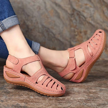 Carica l&#39;immagine nel visualizzatore di Gallery, Women Sandals New Summer Shoes Woman Plus Size 44 Heels Sandals For Wedges Chaussure Femme Casual Gladiator Platform Shoes Talon