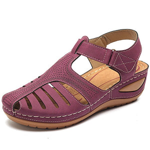 Women Sandals New Summer Shoes Woman Plus Size 44 Heels Sandals For Wedges Chaussure Femme Casual Gladiator Platform Shoes Talon