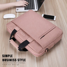 गैलरी व्यूवर में इमेज लोड करें, Laptop Bag 13.3 14 15.6 17.3 Inch Waterproof Notebook Bag for Macbook Air Pro 13 15 Computer Shoulder Handbag Briefcase Bag