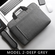 गैलरी व्यूवर में इमेज लोड करें, Laptop Bag 13.3 14 15.6 17.3 Inch Waterproof Notebook Bag for Macbook Air Pro 13 15 Computer Shoulder Handbag Briefcase Bag