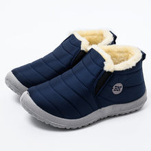 Laden Sie das Bild in den Galerie-Viewer, Men Boots Lightweight Winter Shoes For Men Snow Boots Waterproof Winter Footwear Plus Size 47 Slip On Unisex Ankle Winter Boots