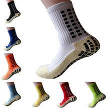 Laden Sie das Bild in den Galerie-Viewer, New Sports Anti Slip Soccer Socks Cotton Football Grip socks Men Socks Calcetines (The Same Type As The Trusox)
