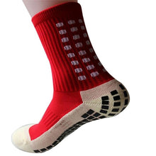 गैलरी व्यूवर में इमेज लोड करें, New Sports Anti Slip Soccer Socks Cotton Football Grip socks Men Socks Calcetines (The Same Type As The Trusox)