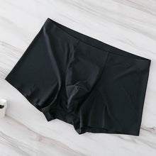 गैलरी व्यूवर में इमेज लोड करें, Seamless Men Boxers Luxury Silk Antibacterial Boxers Underwear Boxer Spandex 3D Crotch Boxer Nylon Underwear Shorts Slips XXXL