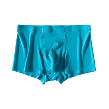 Carica l&#39;immagine nel visualizzatore di Gallery, Seamless Men Boxers Luxury Silk Antibacterial Boxers Underwear Boxer Spandex 3D Crotch Boxer Nylon Underwear Shorts Slips XXXL