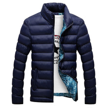 Load image into Gallery viewer, Winter Jacket Men 2019 Fashion Stand Collar Male Parka Jacket Mens Solid Thick Jackets and Coats Man Winter Parkas M-6XL