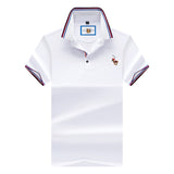 Brand New Fashion Men Polo Shirts 2018 Summer Luxury horse embroidery Breathable Camisa Masculina Soft Cotton solid Polo Men