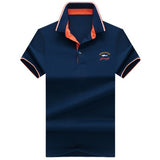Brand New Fashion Men Polo Shirts 2018 Summer Luxury horse embroidery Breathable Camisa Masculina Soft Cotton solid Polo Men