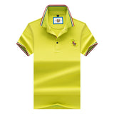 Brand New Fashion Men Polo Shirts 2018 Summer Luxury horse embroidery Breathable Camisa Masculina Soft Cotton solid Polo Men