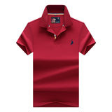 Brand New Fashion Men Polo Shirts 2018 Summer Luxury horse embroidery Breathable Camisa Masculina Soft Cotton solid Polo Men