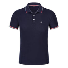 Charger l&#39;image dans la galerie, Dudalina Short Sleeve Polo Shirt Men 2019 Summer Casual &amp; Business Brand  Embroidery Striped Polos Shirts Para Hombre