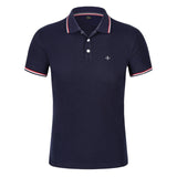Dudalina Short Sleeve Polo Shirt Men 2019 Summer Casual & Business Brand  Embroidery Striped Polos Shirts Para Hombre