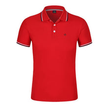 Load image into Gallery viewer, Dudalina Short Sleeve Polo Shirt Men 2019 Summer Casual &amp; Business Brand  Embroidery Striped Polos Shirts Para Hombre