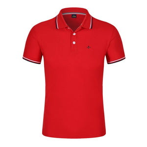 Dudalina Short Sleeve Polo Shirt Men 2019 Summer Casual & Business Brand  Embroidery Striped Polos Shirts Para Hombre