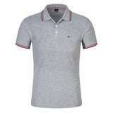 Dudalina Short Sleeve Polo Shirt Men 2019 Summer Casual & Business Brand  Embroidery Striped Polos Shirts Para Hombre