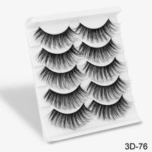 Cargar imagen en el visor de la galería, SEXYSHEEP 5Pairs 3D Mink Hair False Eyelashes Natural/Thick Long Eye Lashes Wispy Makeup Beauty Extension Tools